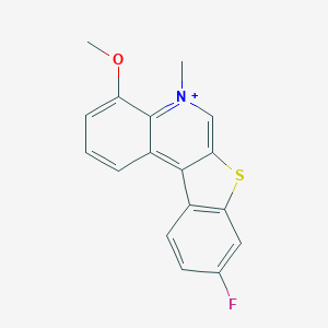 9-Fluoro-4-methoxy-5-methyl[1]benzothieno[2,3-c]quinolin-5-ium
