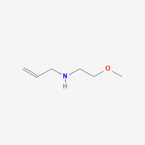 molecular formula C6H13NO B3273214 (2-Methoxyethyl)(prop-2-en-1-yl)amine CAS No. 58203-01-3
