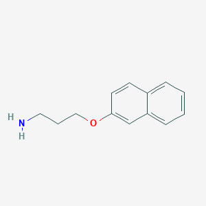 B3273262 3-(Naphthalen-2-yloxy)propan-1-amine CAS No. 58477-94-4