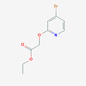 Ethyl 2-(4-bromopyridin-2-yloxy)acetate