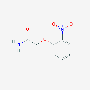molecular formula C8H8N2O4 B3273307 2-(2-Nitrophenoxy)acetamide CAS No. 58562-46-2