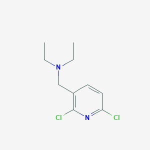 molecular formula C10H14Cl2N2 B3273367 [(2,6-二氯吡啶-3-基)甲基]二乙胺 CAS No. 58624-17-2