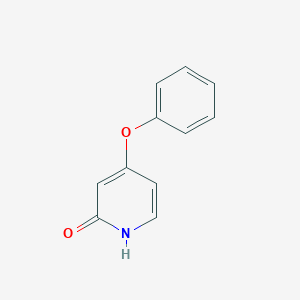 molecular formula C11H9NO2 B3273377 4-phenoxy-2(1H)-Pyridinone CAS No. 586387-34-0