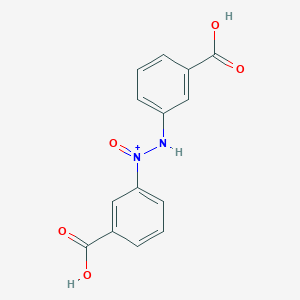 molecular formula C14H11N2O5+ B3273413 3,3'-ONN-Azoxybisbenzoic acid CAS No. 587-55-3