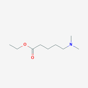 molecular formula C9H19NO2 B3273436 Ethyl 5-(dimethylamino)pentanoate CAS No. 58735-52-7
