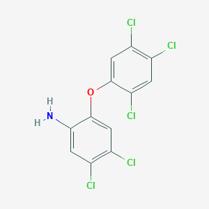 4,5-Dichloro-2-(2,4,5-trichlorophenoxy)aniline