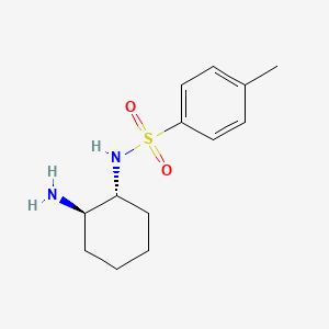 molecular formula C13H20N2O2S B3273502 N-((1R,2R)-2-aminocyclohexyl)-4-methylbenzenesulfonamide CAS No. 58825-94-8