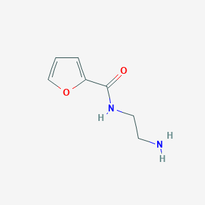 molecular formula C7H10N2O2 B3273505 N-(2-氨基乙基)呋喃-2-甲酰胺 CAS No. 58827-18-2