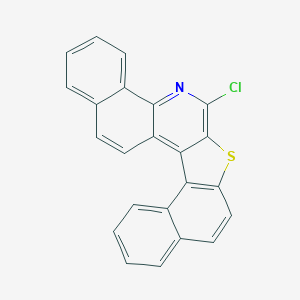 molecular formula C23H12ClNS B327351 6-Chlorobenzo[h]naphtho[1',2':4,5]thieno[2,3-c]quinoline 