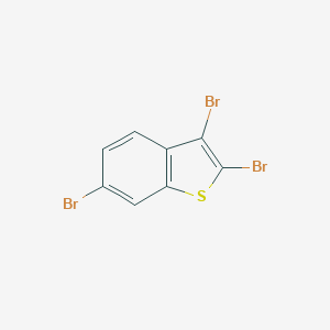 molecular formula C8H3Br3S B327353 2,3,6-Tribromo-1-benzothiophene 
