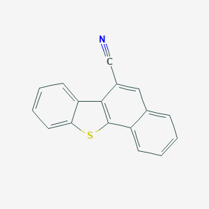 molecular formula C17H9NS B327355 Naphtho[1,2-b][1]benzothiophene-6-carbonitrile 