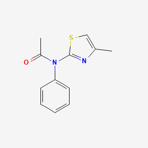 N-(4-Methylthiazol-2-yl)-N-phenylacetamide