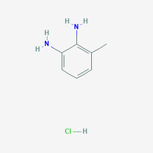 molecular formula C7H11ClN2 B3273578 3-Methylbenzene-1,2-diamine hydrochloride CAS No. 59007-80-6