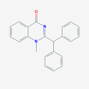 molecular formula C22H18N2O B3273627 2-Benzhydryl-1-methylquinazolin-4(1H)-one CAS No. 59123-36-3