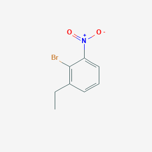 molecular formula C8H8BrNO2 B3273666 2-Bromo-1-ethyl-3-nitrobenzene CAS No. 59255-96-8