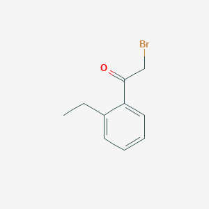 molecular formula C10H11BrO B3273701 2-Bromo-1-(2-ethylphenyl)ethanone CAS No. 593270-22-5