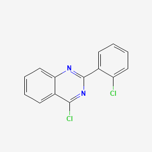 B3273745 4-Chloro-2-(2-chlorophenyl)quinazoline CAS No. 59455-92-4