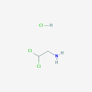 molecular formula C2H6Cl3N B3273807 2,2-二氯乙胺盐酸盐 CAS No. 5960-89-4