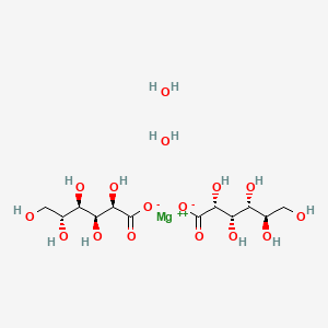molecular formula C12H26MgO16 B3273832 葡萄糖酸镁 CAS No. 59625-89-7