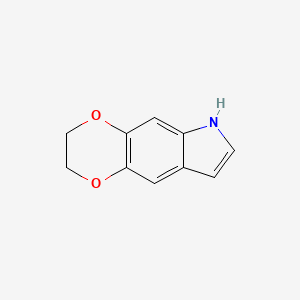 3,6-Dihydro-2H-[1,4]dioxino[2,3-f]indole