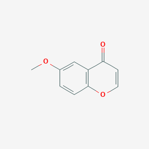 molecular formula C10H8O3 B3273962 6-methoxy-4H-chromen-4-one CAS No. 59887-88-6