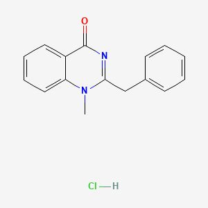 molecular formula C16H15ClN2O B3274018 Glycosine hydrochloride CAS No. 6000-56-2