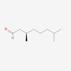 molecular formula C10H20O B3274032 (3r)-3,7-dimethyloctanal CAS No. 60018-13-5