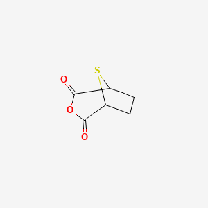 molecular formula C6H6O3S B3274048 3-Oxa-8-thiabicyclo[3.2.1]octane-2,4-dione CAS No. 6007-84-7