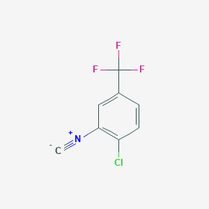 molecular formula C8H3ClF3N B3274068 2-氯-5-(三氟甲基)苯基异腈 CAS No. 601465-68-3