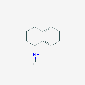 molecular formula C11H11N B3274154 1,2,3,4-Tetrahydronaphthalen-1-yl isocyanide CAS No. 602262-90-8