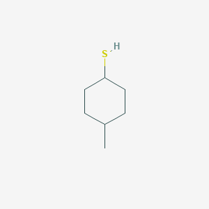 molecular formula C7H14S B3274178 4-Methylcyclohexane-1-thiol CAS No. 60260-87-9