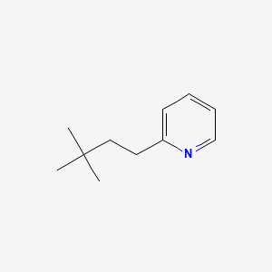2-(3,3-Dimethylbutyl)pyridine