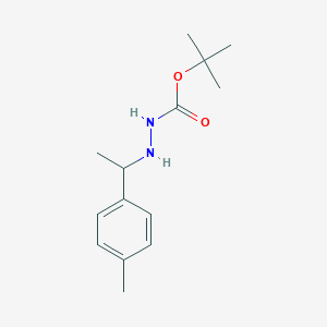Tert-butyl 2-(1-(P-tolyl)ethyl)hydrazinecarboxylate