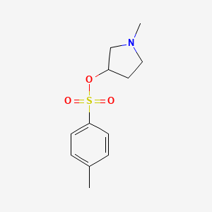 B3274316 (1-methylpyrrolidin-3-yl) 4-methylbenzenesulfonate CAS No. 60499-30-1