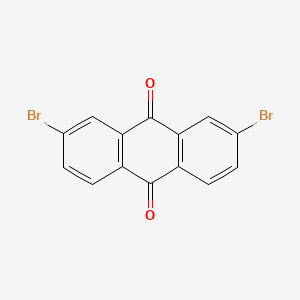 molecular formula C14H6Br2O2 B3274321 2,7-Dibromoanthraquinone CAS No. 605-42-5