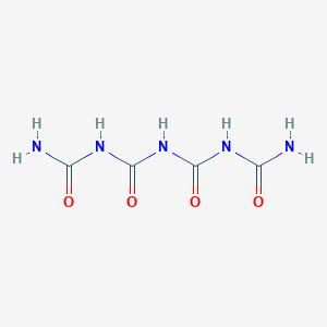 molecular formula C4H7N5O4 B3274340 四氢脲 CAS No. 6054-68-8