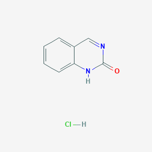 molecular formula C8H7ClN2O B3274363 Quinazolin-2(1H)-one hydrochloride CAS No. 60610-13-1