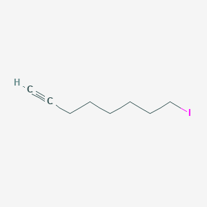 molecular formula C8H13I B3274452 8-碘-1-辛炔 CAS No. 60754-50-9