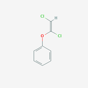 molecular formula C8H6Cl2O B3274475 (E)-((1,2-Dichlorovinyl)oxy)benzene CAS No. 60785-20-8