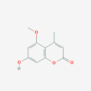 7-Hydroxy-5-methoxy-4-methylcoumarin