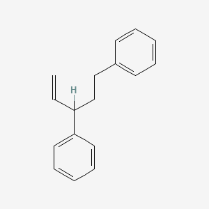 molecular formula C17H18 B3274636 3,5-Diphenyl-1-pentene CAS No. 61141-97-7