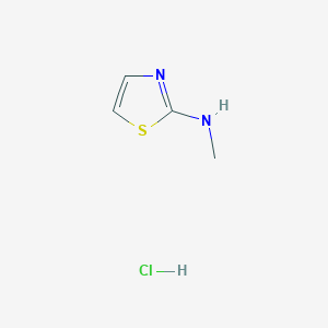 molecular formula C4H7ClN2S B3274778 N-Methylthiazol-2-amine hydrochloride CAS No. 6142-07-0