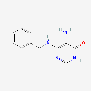 5-Amino-6-(benzylamino)pyrimidin-4(3H)-one