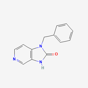 molecular formula C13H11N3O B3274924 1-benzyl-1H,2H,3H-imidazo[4,5-c]pyridin-2-one CAS No. 61719-58-2