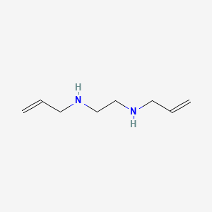 molecular formula C8H16N2 B3274938 N,N'-bis(prop-2-enyl)ethane-1,2-diamine CAS No. 61798-21-8