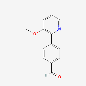 4-(3-Methoxypyridin-2-yl)benzaldehyde