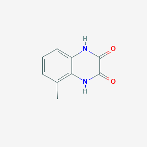 molecular formula C9H8N2O2 B3275013 5-甲基喹喔啉-2,3(1H,4H)-二酮 CAS No. 61875-33-0