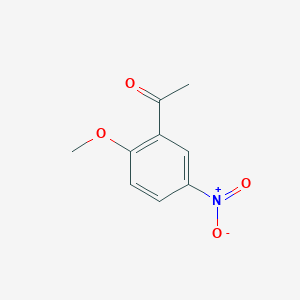 molecular formula C9H9NO4 B3275050 1-(2-甲氧基-5-硝基苯基)乙酮 CAS No. 61941-46-6