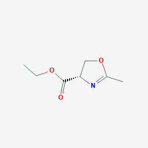 (2S)-Ethyl-4-methyl-3,5-oxazolinecarboxylate