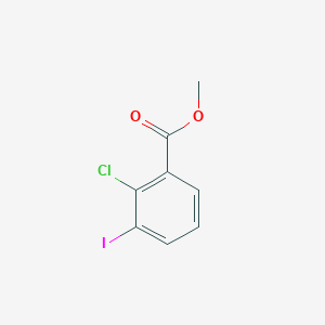 molecular formula C8H6ClIO2 B3275144 Methyl 2-chloro-3-iodobenzoate CAS No. 620621-51-4
